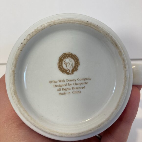 Disney Classic Winnie the Pooh Mug Valentines Note Letter I Love You - Picture 3 of 7